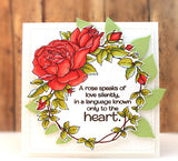 Penny Black Clear Stamps, Love Language 5"X6.5"