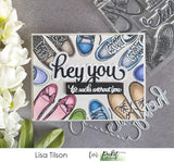 Picket Fence Studios 2"X3" Clear Stamp Set, Life Sucks Without You