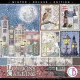 Ciao Bella Double-Sided Paper Pack, 12X12 Paper Pad, London's Calling *Deluxe Edition*
