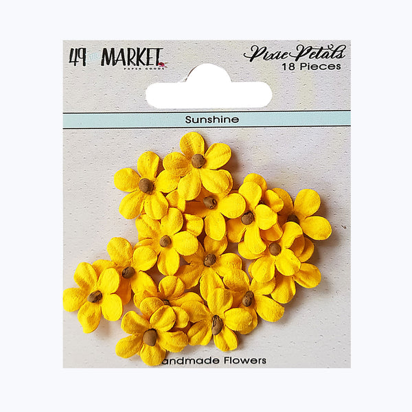 49 And Market, Pixie Petals, 18 pcs., Sunshine