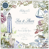 Craft Consortium Double-Sided Paper Pad 6"X6" 40/Pkg, Sea & Shore