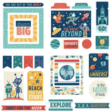 To The Moon And Back Ephemera Cardstock Die-Cuts 30/Pkg