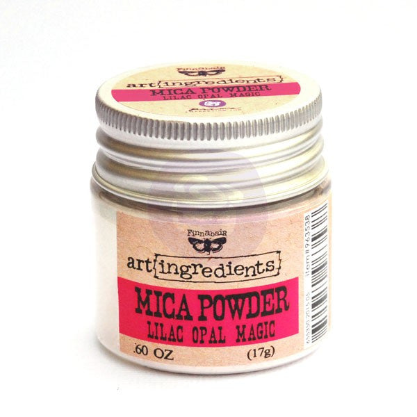Prima, Art Ingredients-Iridescent Mica Powder: Lilac Opal Magic 17g