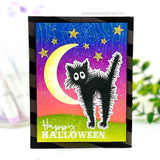 Papertrey Ink, Clear Stamp Set by Kara Yoder, Boo Black Cat