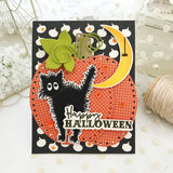Papertrey Ink, Clear Stamp Set by Kara Yoder, Boo Black Cat