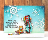 Penny Black, Clear Stamp Set, Sweet Sledder (Mini) (30-647)