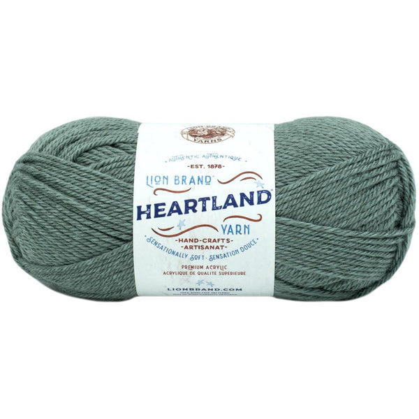 Lion Brand Heartland Yarn, Petrified Forest (Premium Acrylic)