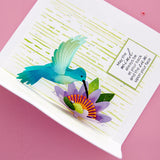 Spellbinders Etched Dies By Bibi Cameron, Pop-Up Hummingbird (S5-561)