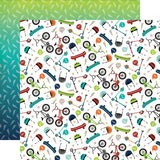 Echo Park Paper, Imagine That!  12"x12" Double-Sided Paper, Pop a Wheelie