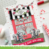 Lawn Fawn Clear Stamps & Dies Combo, Scent With Love (LF2726 & LF2727)