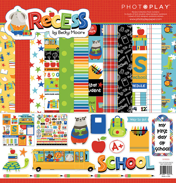 PhotoPlay Collection Pack 12"X12", Recess