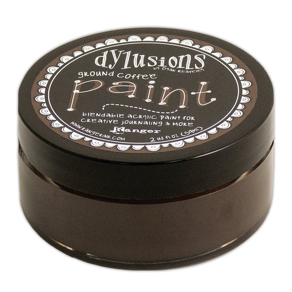 Dylusions Blendable Acrylic Paint 2oz, Ground Coffee