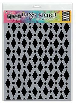 Dyan Reaveley's Dylusions Stencils 9"X12", Court Jester