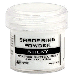 Ranger Sticky Embossing Powder 1 Oz. - Scrapbooking Fairies