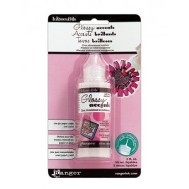 Ranger Inkssentials Glossy Accents 2oz, Clear