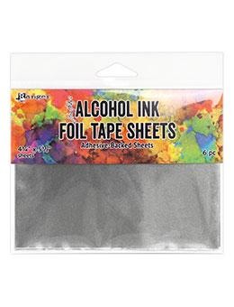 Tim Holtz Alcohol Ink Foil Tape Sheets, 4.25"X5.5"