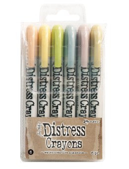 Distress Crayon Set #8 - Scrapbooking Fairies
