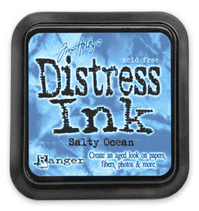 Tim Holtz Distress Ink Pad, Salty Ocean