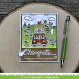 Lawn Fawn Clear Stamps 3"X4", Car Critters