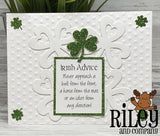 Riley & Company, Rubber Stamps, Never Approach an Idiot