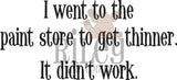 Riley & Company, Rubber Stamps, I Went to the Paint Store
