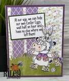 Riley & Company, Rubber Stamps, Hide our own Easter eggs