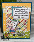 Riley & Company, Rubber Stamps, Hide our own Easter eggs