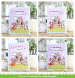 Lawn Fawn, Reveal Wheel Spring Sentiments, Clear Stamps