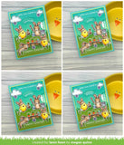 Lawn Fawn, Reveal Wheel Spring Sentiments, Clear Stamps