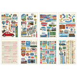 Carta Bella Sticker Book, Road Trip