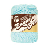 Lily Sugar'n Cream Yarn - Solids, Robins Egg (100% Cotton)
