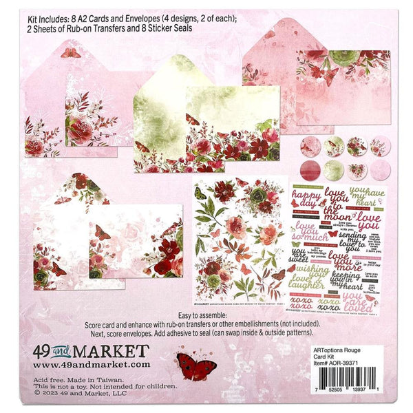 49 And Market Card Kit, ARToptions Rouge