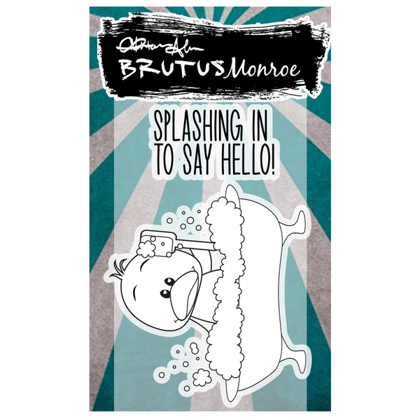 Brutus Monroe, Clear Stamps 2"x3", Rubber Ducky