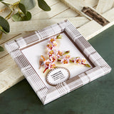 Spellbinders Etched Dies By Susan Tierney-Cockburn, Peach Blossom- Garden Favorites (S3-438)