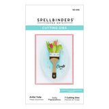 Spellbinders Etched Dies By Vicky Papaioannou, Paint Your World, Artful Tulip (S3-440)