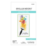 Spellbinders Etched Dies By Vicky Papaioannou, Paint Your World Butterfly Burst (S3-441)