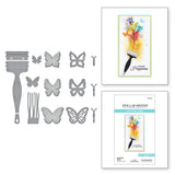 Spellbinders Etched Dies By Vicky Papaioannou, Paint Your World Butterfly Burst (S3-441)