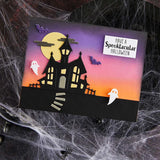 Spellbinders Etched Die, Haunted House, Boo Dance Party (S3-468)