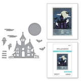 Spellbinders Etched Die, Haunted House, Boo Dance Party (S3-468)