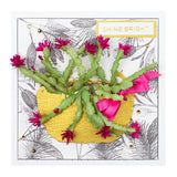 Spellbinders, Christmas Cactus Etched Dies from Susan's Holiday Flora Collection by Susan Tierney-Cockburn