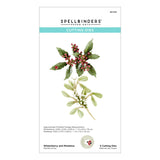 Spellbinders, Winterberry and Mistletoe Etched Dies from Susan's Holiday Flora Collection by Susan Tierney-Cockburn