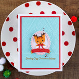 Spellbinders, Cutting Dies, Holiday Cheer Enclosed, Special Pet Delivery (S4-1216)