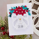 Spellbinders Etched Dies By Becca Feeken, Holiday Label Motifs (S4-1239)