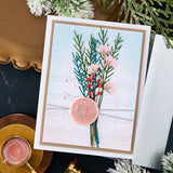 Spellbinders Etched Dies, Sealed for the Holidays, Sealed Botanical Sprigs (S4-1248)