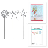 Spellbinders Cutting Dies, Sealed for the Holidays - Sealed Holiday Squiggles (S4-1250)