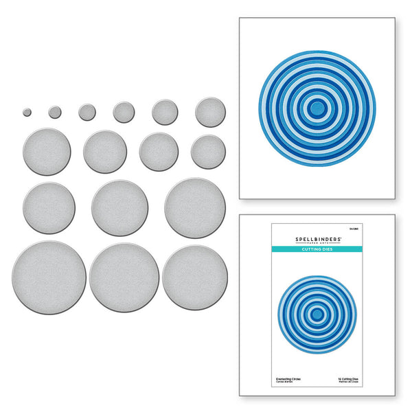 Spellbinders Etched Dies, The Everlasting Shapes Collection, Everlasting Circles (S4-1280)