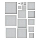 Spellbinders Etched Dies, The Everlasting Shapes Collection, Everlasting Squares (S4-1281)