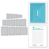Spellbinders, Precision Layering Basics Collection Etched Dies, A2 B