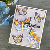 Spellbinders, So Many Butterflies Etched Dies from Bibi’s Butterflies Collection by Bibi Cameron (S5-495)