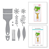 Spellbinders Etched Dies By Vicky Papaioannou, Paint Your World Painted Blooms (S5-497)